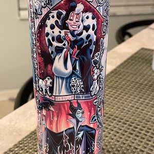 20 ounce stainless steel Disney Villains Tumbler